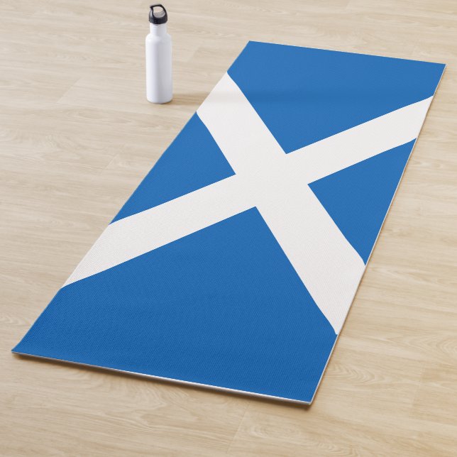 Tapis De Yoga Drapeau écossais (Saltire) (Écosse) (En situation)