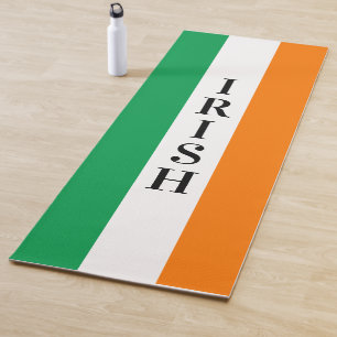 Tapis De Yoga Drapeau irlandais d'Irlande d'une épaisseur de poi
