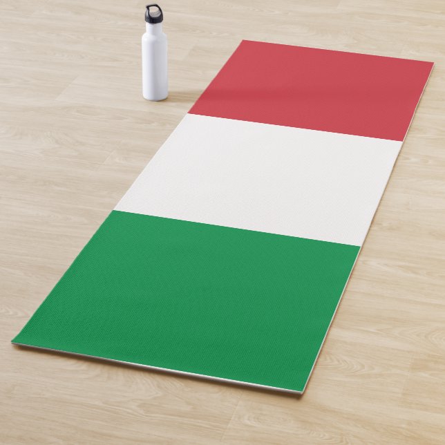 Tapis De Yoga Drapeau italien (Italie) (En situation)