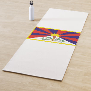 Tapis De Yoga Drapeau tibétain (Tibet)