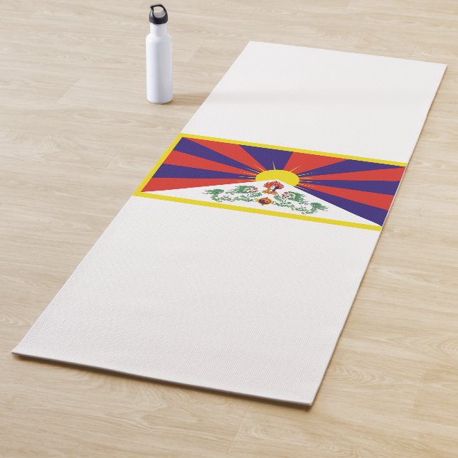 Tapis De Yoga Drapeau tibétain (Tibet) (En situation)