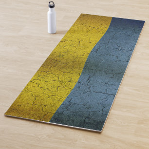 Tapis De Yoga Drapeau ukrainien