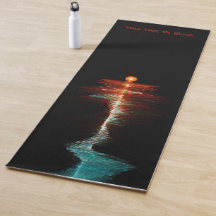 Tapis De Yoga Dualité de la vague de particules