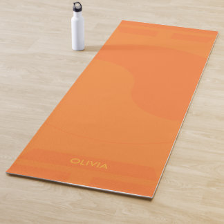 Tapis De Yoga Dualité | Oranges personnalisées