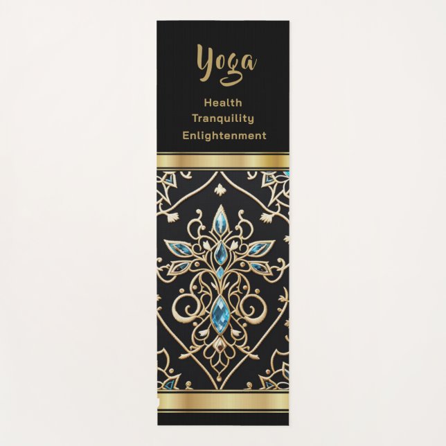 Tapis De Yoga Dynastie d'or - Yoga Mat (Devant)