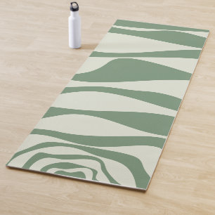 Tapis De Yoga Ebb et flux 4 en vert
