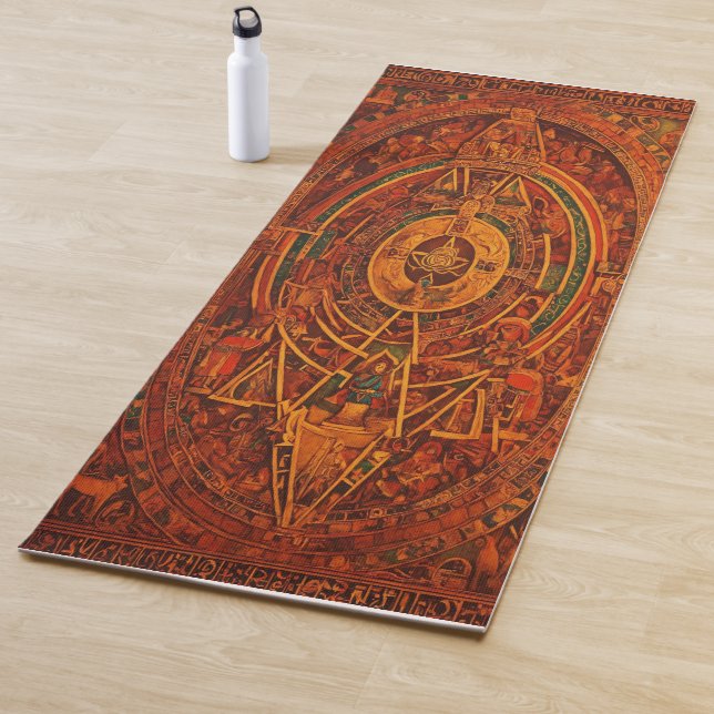 Tapis De Yoga Echos valentiniens : Exploration de la cosmologie  (En situation)