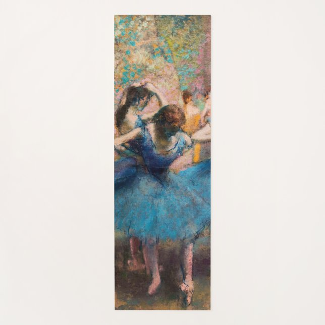 Tapis De Yoga Edgar Degas - Danseurs en bleu (Devant)
