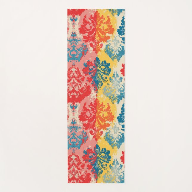 Tapis De Yoga Élégance en détresse (Devant)