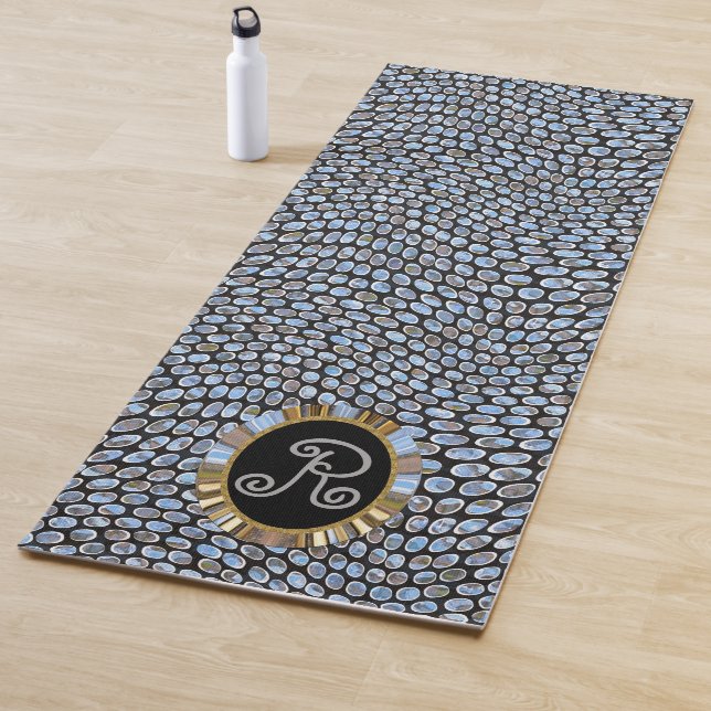 Tapis De Yoga Élégance super Monogramme spécial (En situation)