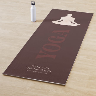 Tapis De Yoga Elegant Boho Yoga Instructeur Promotor