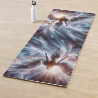 Tapis De Yoga Elegant Colorful Angel of Light