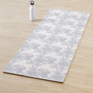 Tapis De Yoga Elégant Gray and Blue Yoga Mat