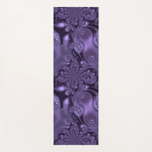 Tapis De Yoga Élégante étincelle Royale Purple Liquide
