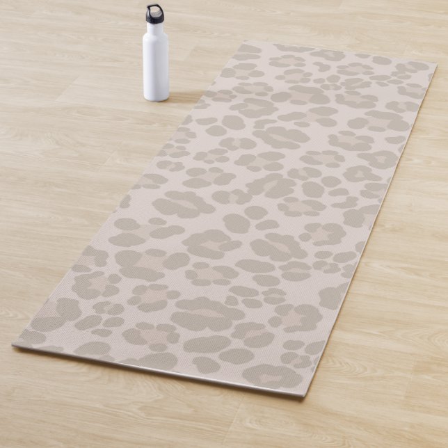 Tapis De Yoga Empreinte de léopard Glam 2 #motif #design (En situation)