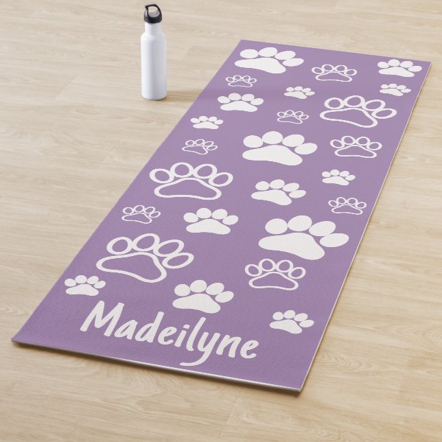 Tapis De Yoga Empreinte de patte Doga-manuscrit Monogram-Prana P (En situation)