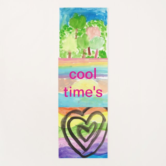 Tapis De Yoga enfants cool uniquement (Devant)