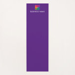 Tapis De Yoga Entreprise personnalisée Logo d'entreprise Ici Fit<br><div class="desc">Entreprise Personnalisée Logo d'affaires Ici Modèle Fitness Yoga Mats Royal Purple Yoga Mat.</div>