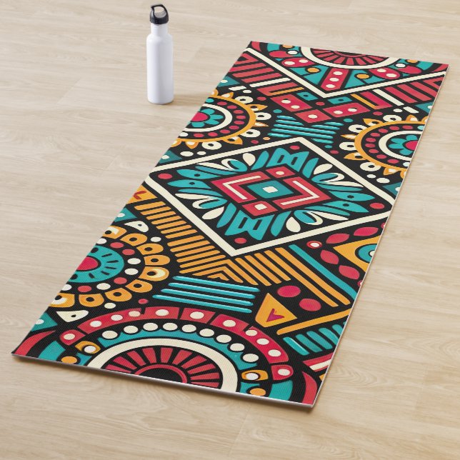 Tapis De Yoga Essence Africana Vibrance (En situation)