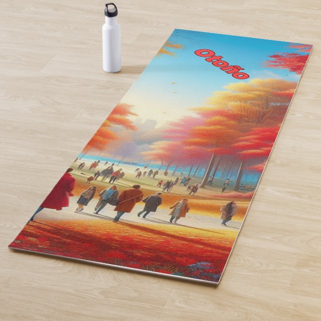 Tapis De Yoga Esteras de Yoga y Ejercicios para el otoño (En situation)