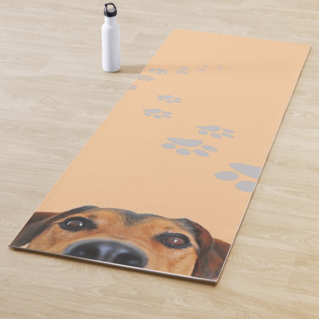 Tapis De Yoga Esterilla yoga con diseño de perro marrón (En situation)