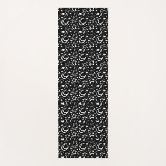 Tapis De Yoga Étoiles et lunes.