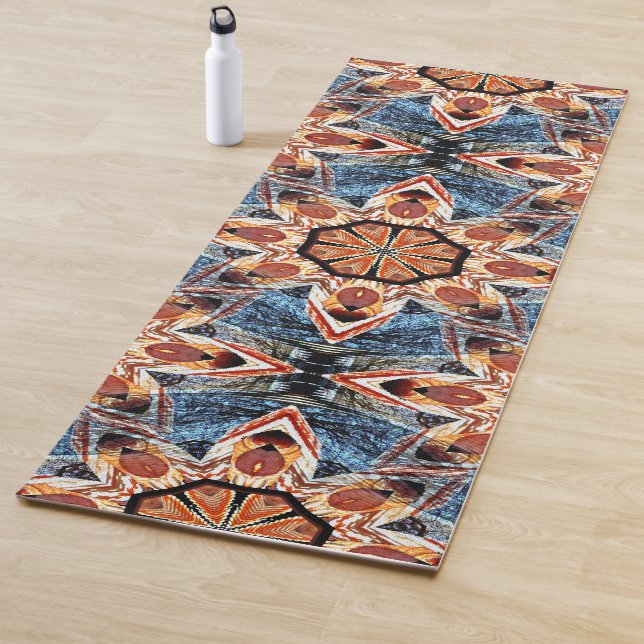 Tapis De Yoga Etoiles rouillées.... (En situation)