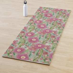 Tapis De Yoga Eucalyptus Rose Après La Pluie