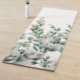 Tapis De Yoga Eucalyptus vert