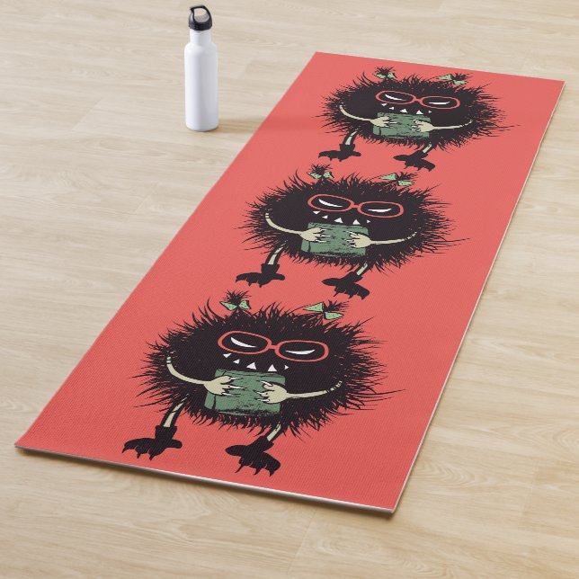 Tapis De Yoga Evil Geeky caractère mignon gothique livre Lover (En situation)