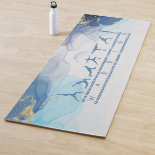Tapis De Yoga Exercice guerrier Mat