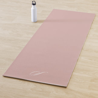 Tapis De Yoga Exercice minimaliste simple Pink Push Pink