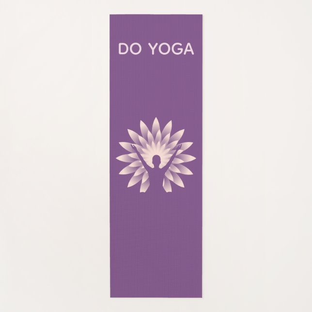 Tapis De Yoga Faire du yoga (Devant)
