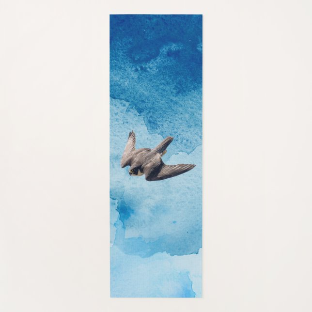 Tapis De Yoga faucon pèlerin (Devant)