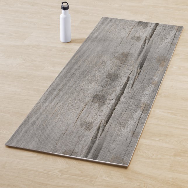 Tapis De Yoga Faux Wood Yoga Mat (En situation)