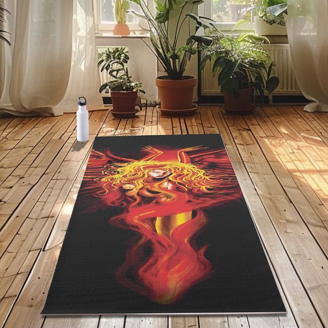 Tapis De Yoga Femme Phoenix (Créateur téléchargé)