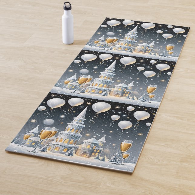 Tapis De Yoga Fête jusqu'à ce que le bal tombe ! (En situation)