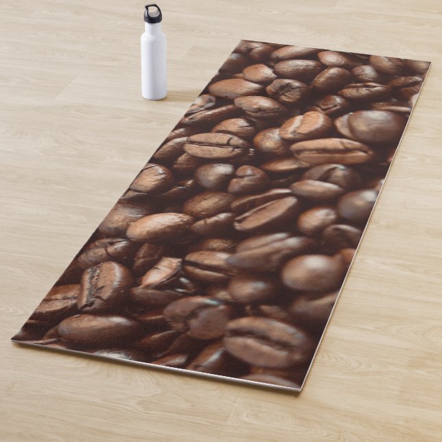 Tapis De Yoga Fèves de café (En situation)