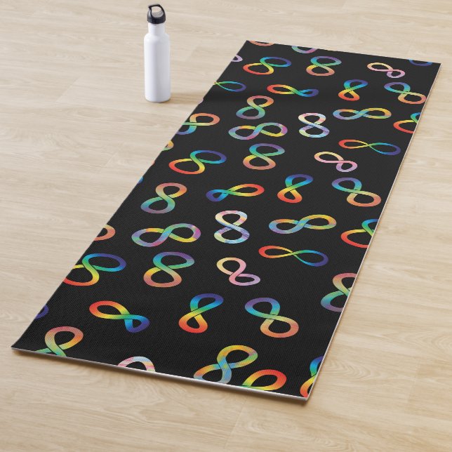 Tapis De Yoga Fierté autistique Neurodiversité Acceptation (En situation)
