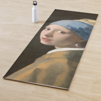 Tapis De Yoga Fille avec une perle d'oreille-Johannes Vermeer Ar