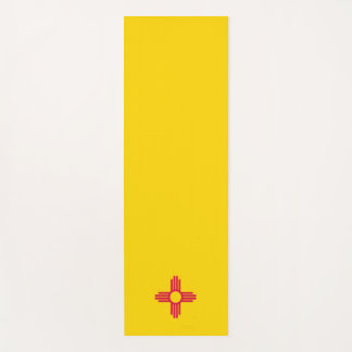 Tapis De Yoga Flag du Nouveau-Mexique