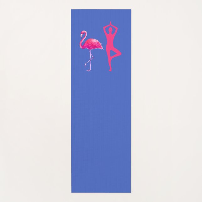 Tapis De Yoga Flamant rose de yoga (Devant)