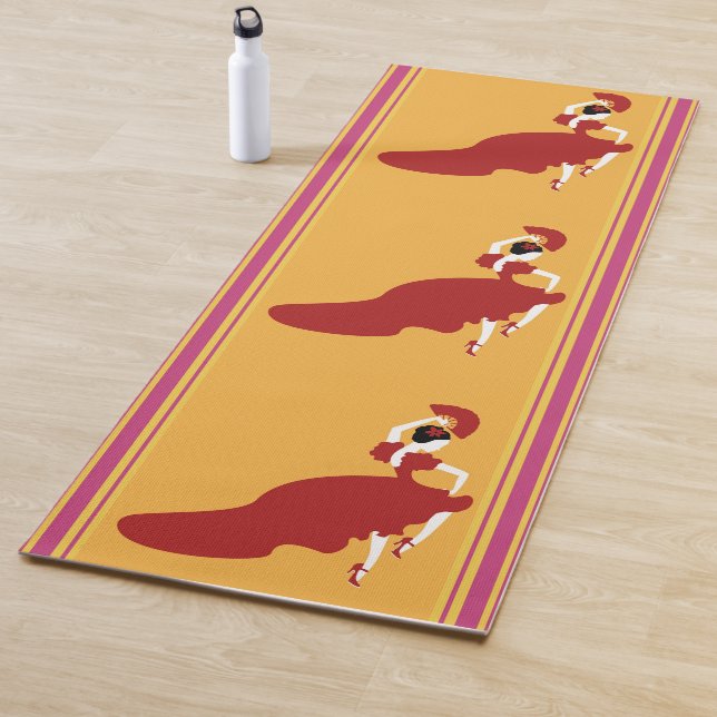 Tapis De Yoga Flamenca Yoga Mat (En situation)