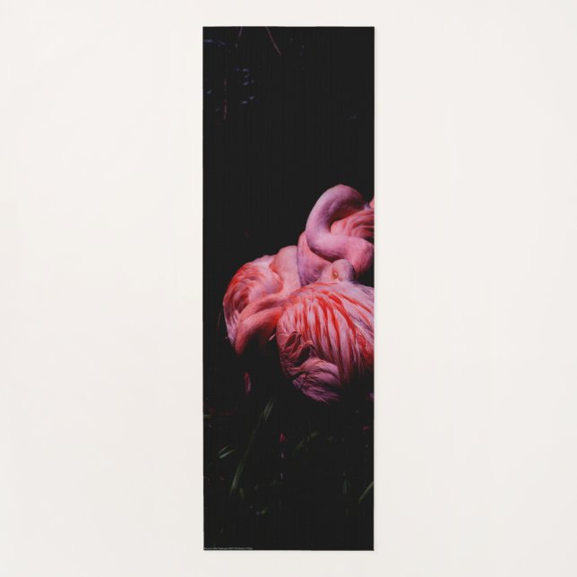 Tapis De Yoga Flammes dans l'obscurité (Devant)