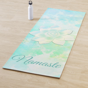 Tapis De Yoga Fleur de Lotus chatoyante