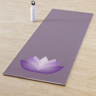 Tapis De Yoga Fleur de Lotus pourpre