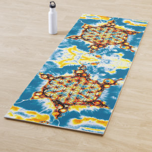 Tapis De Yoga Fleur De Vie - Façons Colorées 5
