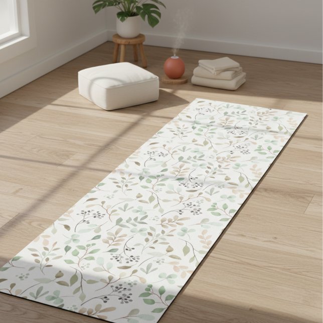 Tapis De Yoga Fleur sauvage Boho (Créateur téléchargé)