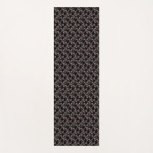 Fleurs de cerisier rose + noir