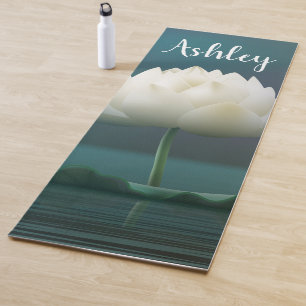 Tapis De Yoga Fleurs Lotus